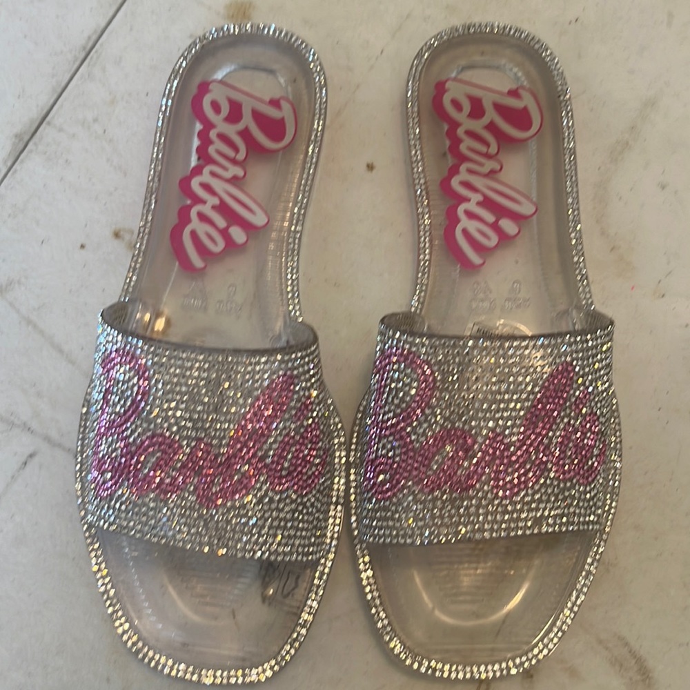Rhinestone Barbie sandels